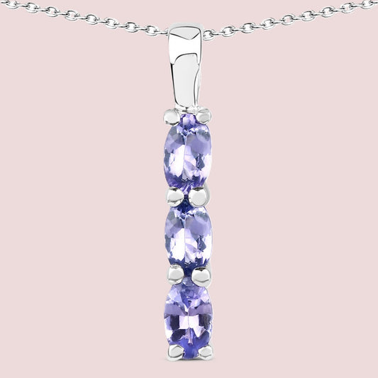 49. Beautiful 18in Tanzanite designer Necklace