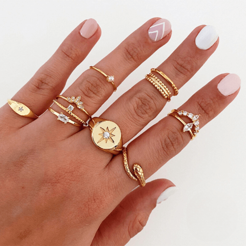 A27. 925 Sterling Silver Minimalist Smooth Heart Rings A Trendy And Creative Style Ring